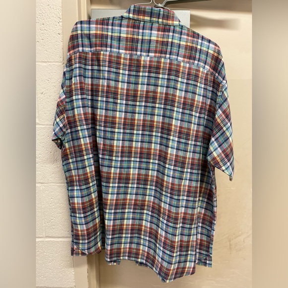 Orvis men’s size XXL plaid design button down shirt sleeve shirt - Picture 5 of 5
